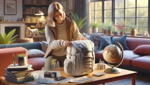 Hvordan pakke lett og effektivt for langhelger: smarte tips for enkel og stressfri reise – illustration