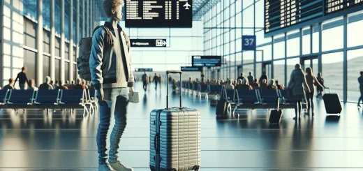 Praktisk pakkeliste for flyreiser med kun håndbagasje – slik pakker du smart og riktig – illustration