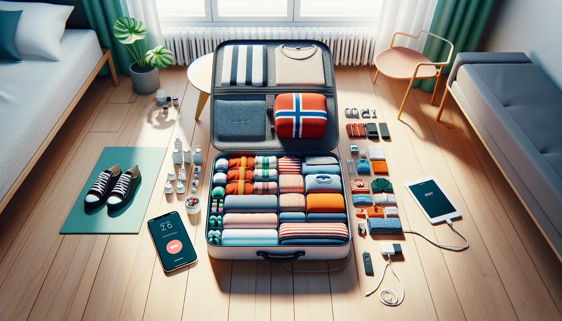 10 smarte reisetips for å gjøre ferieturen enklere – slik får du en stressfri ferie – illustrasjon 1