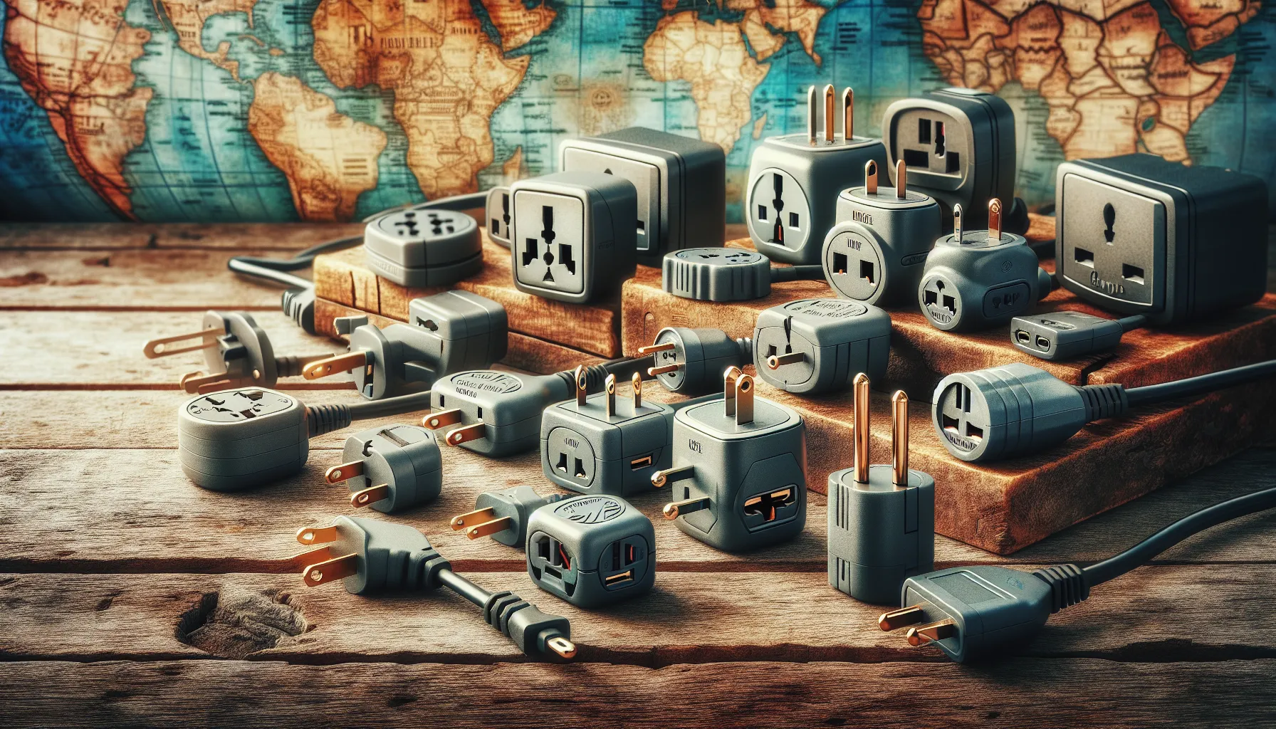 Guide til reiseadaptere: hvilken trenger du hvor? Pluggtyper, volt og sikre valg – illustrasjon 1