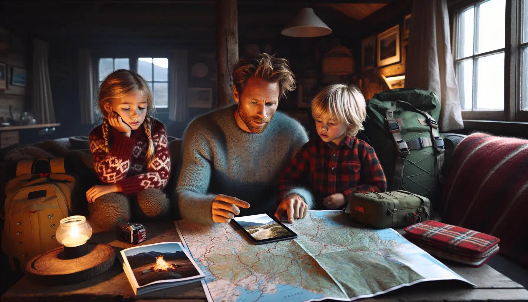 Hvordan planlegge en familievennlig fjelltur – illustrasjon 1