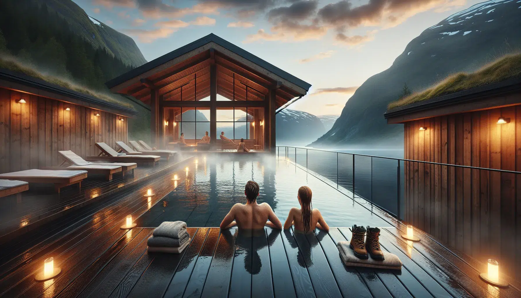 Hvordan kombinere spa og friluftsliv for en avslappende ferie – illustrasjon 1