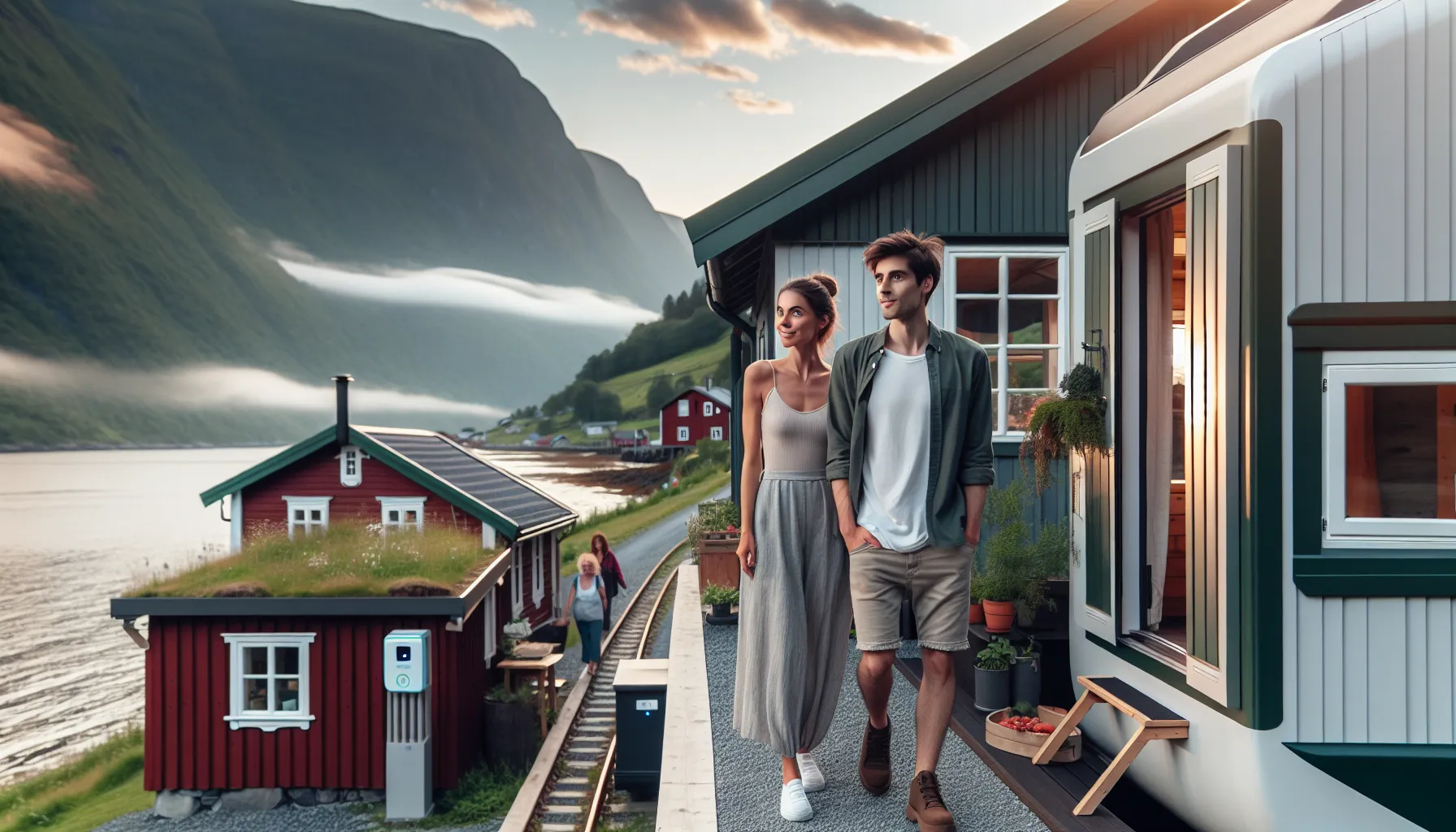 Hvordan planlegge en b&aelig;rekraftig norgesferie &ndash; illustrasjon 1